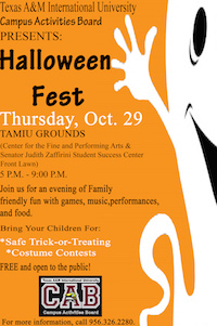 Halloween Fest at TAMIU